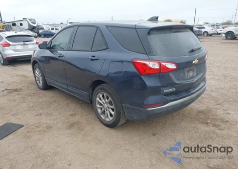 2018 Chevrolet Equinox Ls из США, поврежденный, VIN 3GNAXHEV0JS603812